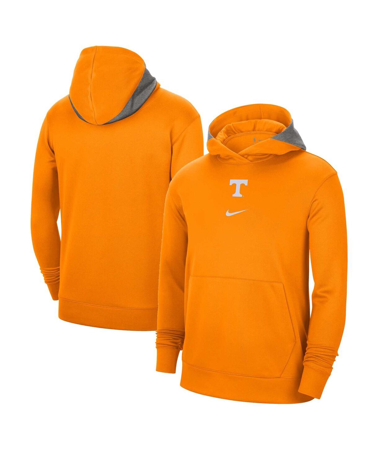 Shop Nike Men's  Tennessee Orange Tennessee Volunteers Team Basketball Spotlight Performance Pullover Hood