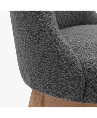 26" Upholstered Swivel Counter Height Bar Stool