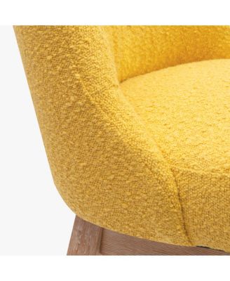 26" Upholstered Swivel Counter Height Bar Stools (Set of 3)