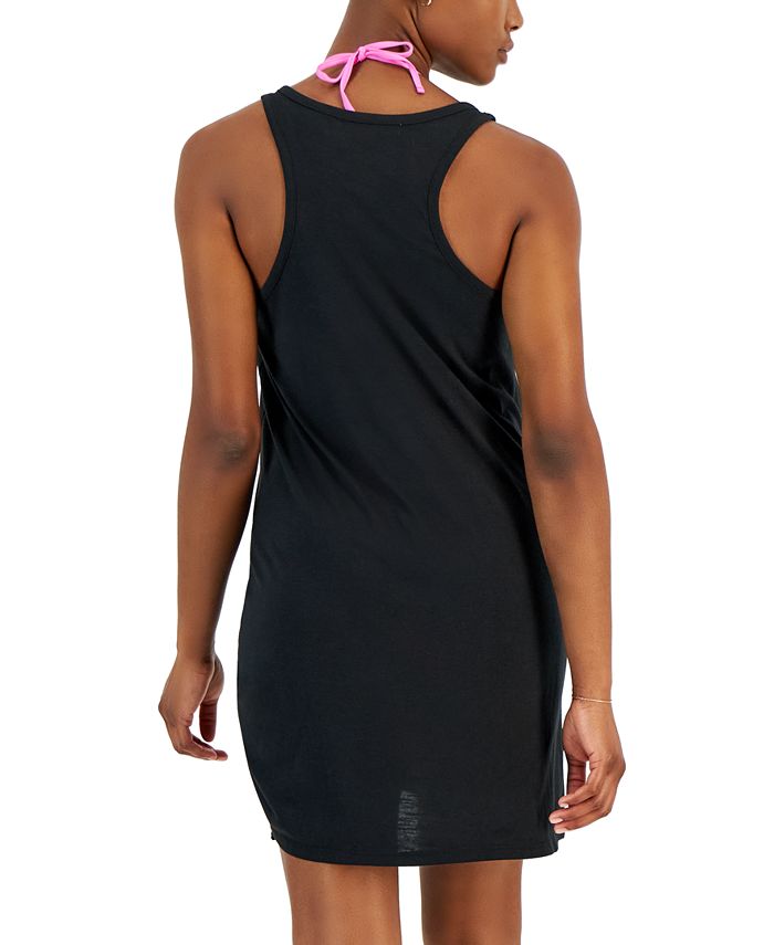 Miken Women's Ruched Racerback Cover-Up, Created for Macy's - Macy's