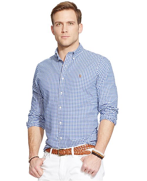 Polo Ralph Lauren Men S Classic Fit Long Sleeve Oxford Shirt