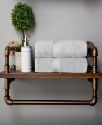 100% Egyptian Cotton 2-Pc Bath Towel Set