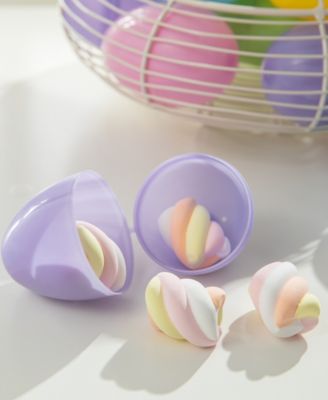 60 Pack 3" H Easter Plastic Fillable Eggs in 6 Assorted Colors, 10 of Each