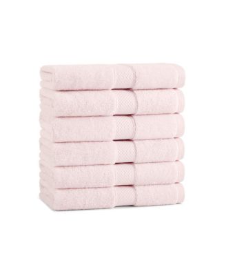 Egyptian Cotton Pack of 6 Luxury Hand Towels, 16" x 30"