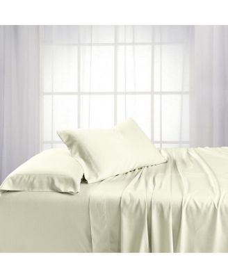 Viscose from Bamboo Cotton Sheet Set - 15" Deep Pockets, Queen