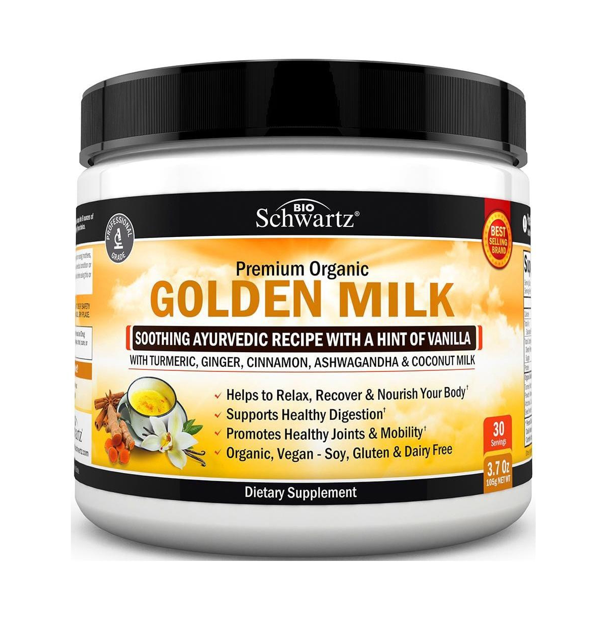 Golden Milk Powder 3.7oz