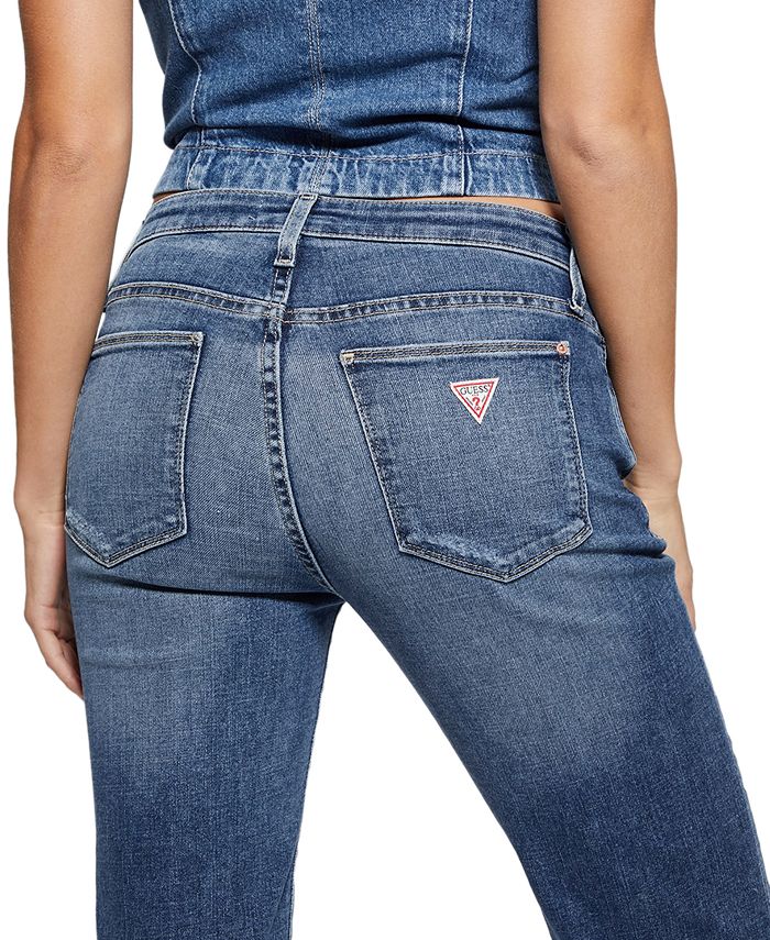 GUESS Women's MidRise Sexy Bootcut Jeans Macy's