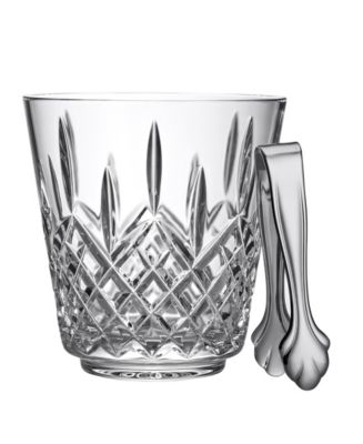 Waterford Lismore Ice Bucket With Tongs - Macy's