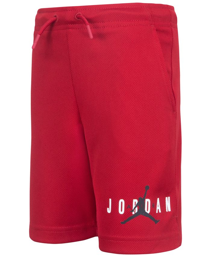 Jordan Little Boys Essentials Graphic Mesh Shorts - Macy's