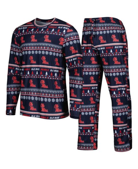 Мужская пижама Concepts Sport Ole Miss Rebels Swivel, Navy