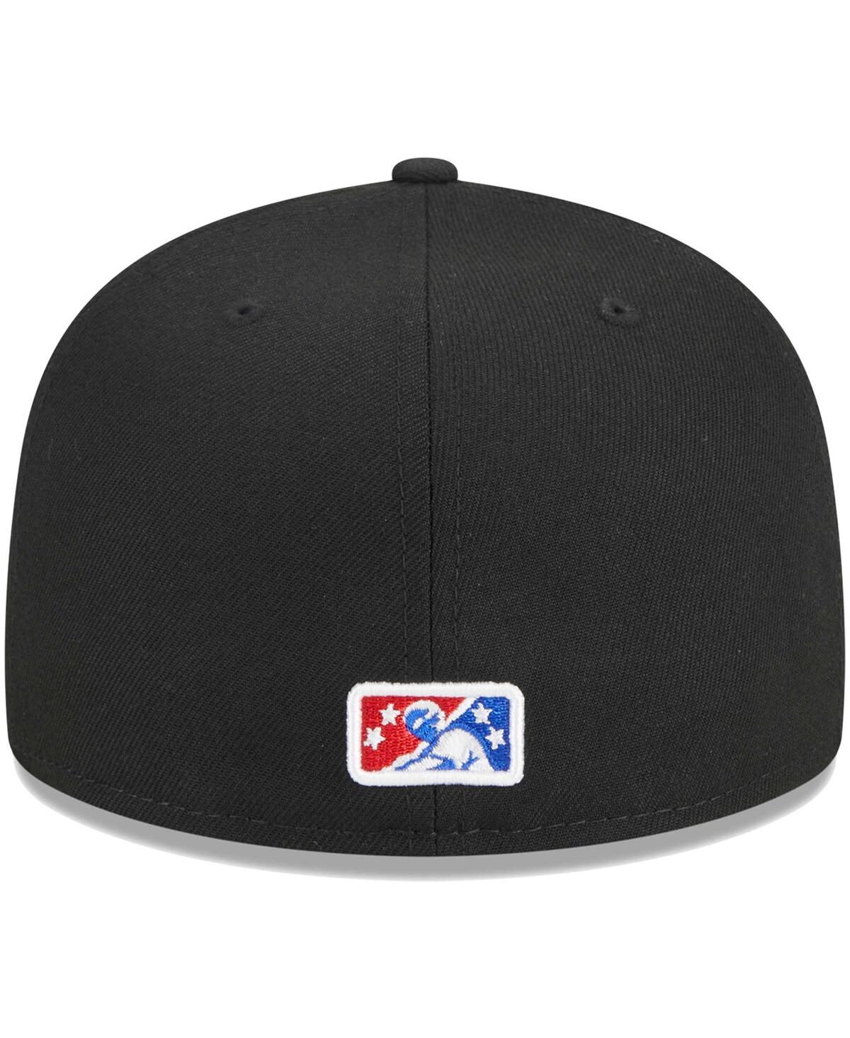 Men's New EraSyracuse Mets Theme Nights Clocks 59FIFTY Fitted Hat - Black