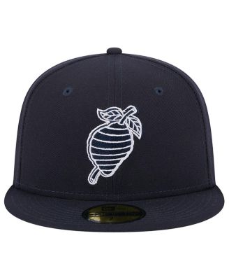 Men's Navy Charlotte Knights Theme Nights Black Hornets 59FIFTY Fitted Hat