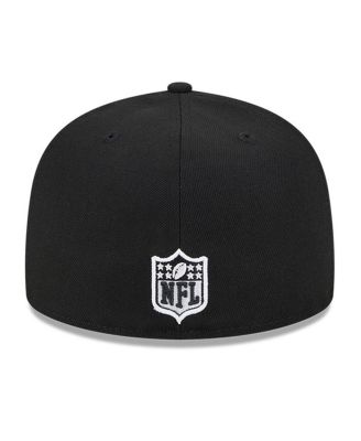 Men's Black Green Bay Packers Main Patch 59FIFTY Fitted Hat