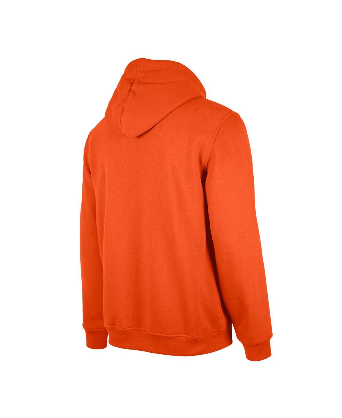 New Era Men's  Orange Phoenix Suns Big And Tall 2023/24 City Edition Jersey Pullover Hoodie In Orange