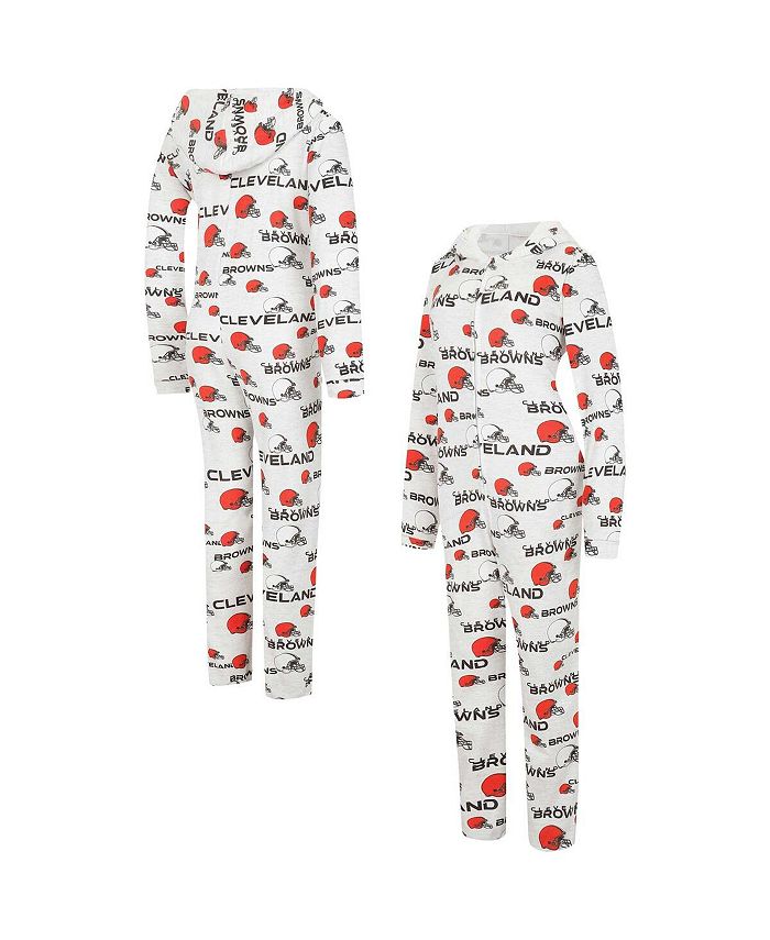 Concepts Sport Women #39 s Cream Cleveland Browns Docket Hoodie Full Zip