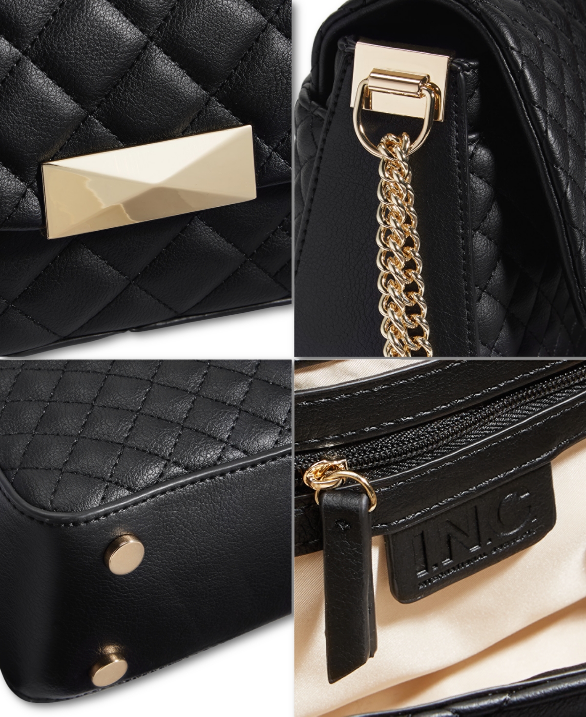 I.n.c. International Concepts Bajae Diamond Quilted Shoulder Bag, Created for Macy's
