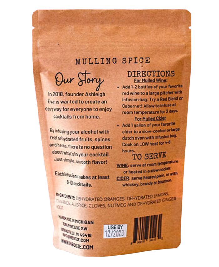 InBooze Mulling Spice Alcohol Infusion Kit Macy's