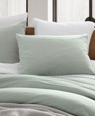 Pure Washed Linen 3 -Piece Duvet Cover Set, King