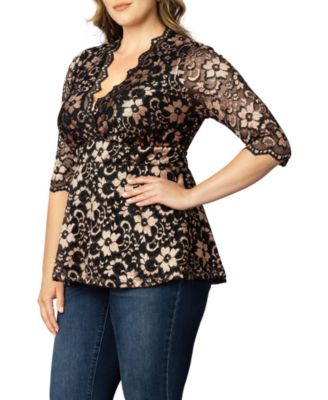 Plus Size Luxe Lace Top