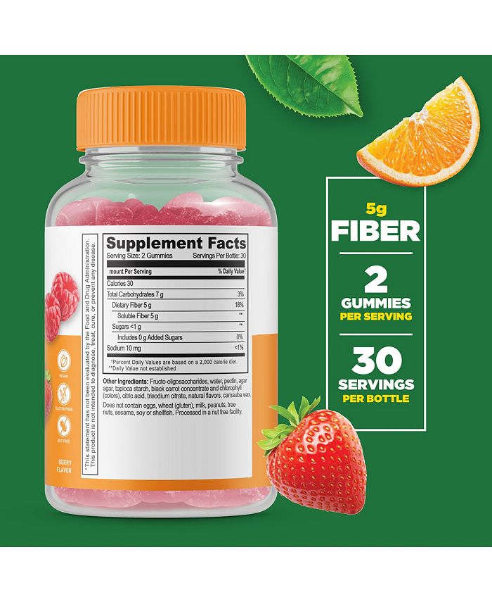 Lifeable Life able Prebiotic Fiber Supplement Gummies 5g Great