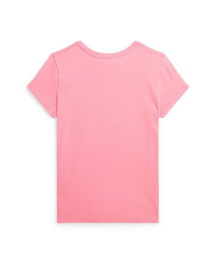 Polo Ralph Lauren Big Girls Cotton Jersey T-shirt - Macy's