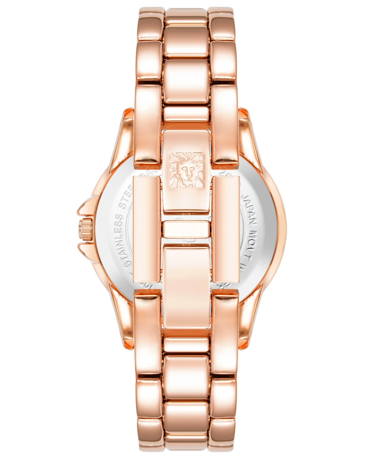Shop Anne Klein Women's Quartz Rose Gold-tone Alloy Watch, 30mm
