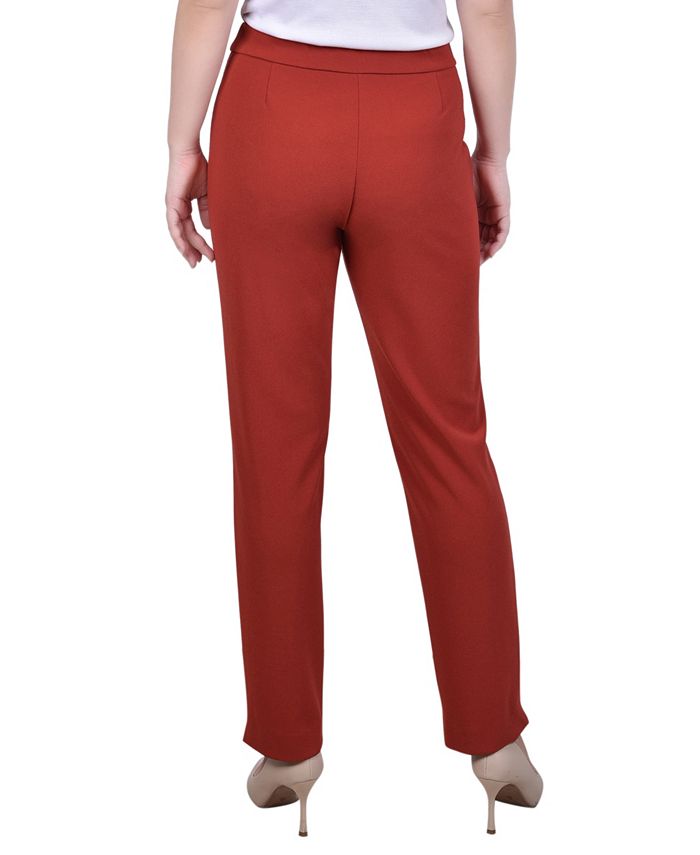 NY Collection Women #39 s Scuba Crepe Ankle Pants Macy #39 s