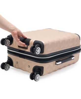 Diamond Tower 3-Pc. Hardside Expandable Luggage Set