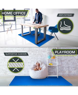 Exercise Puzzle Mat 1-in, 24 Sq Ft - 6 Tiles