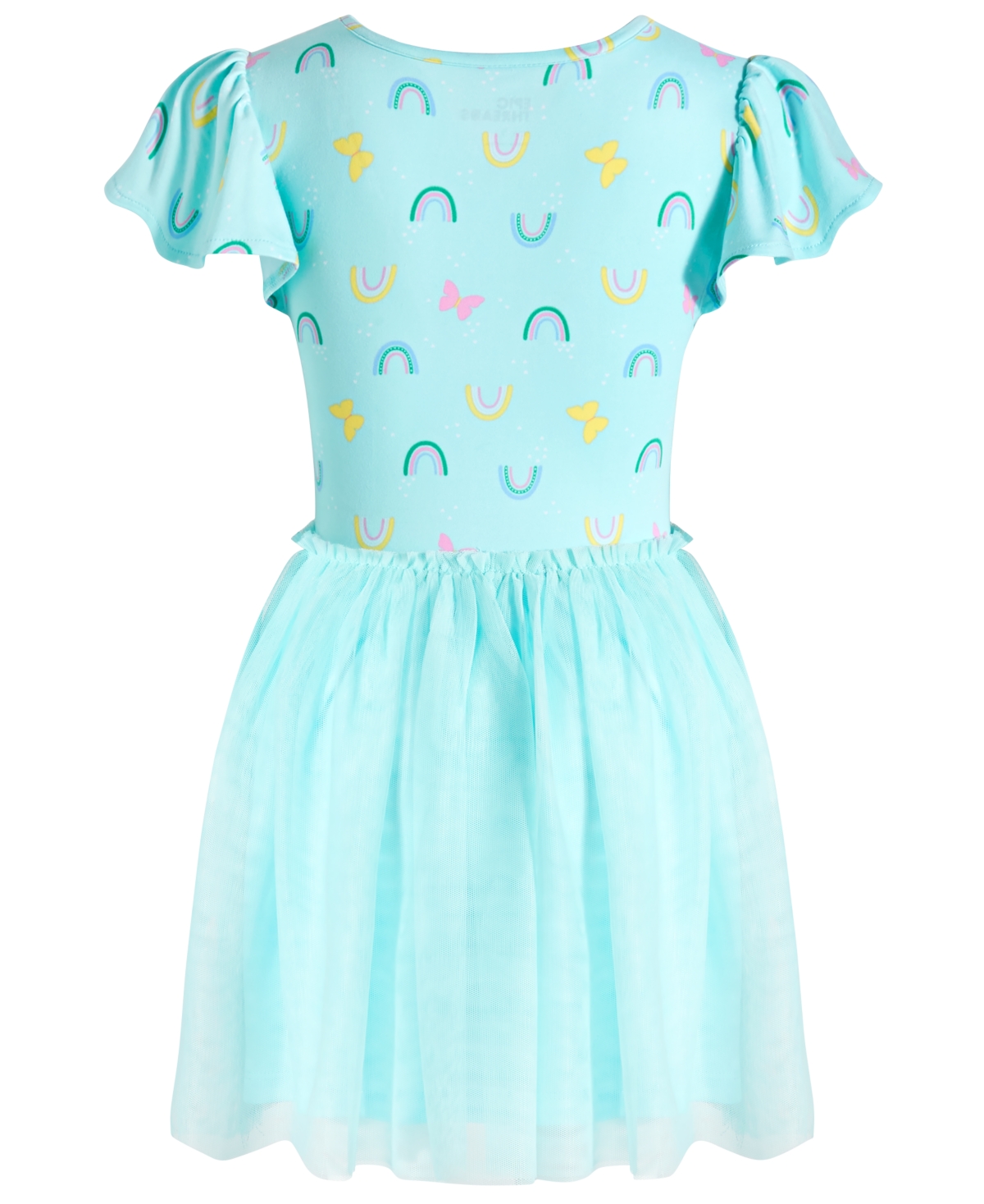 Shop Epic Threads Little Girls Happy Rainbows Tutu Dress, Created For Macy's In Refreshing Teal
