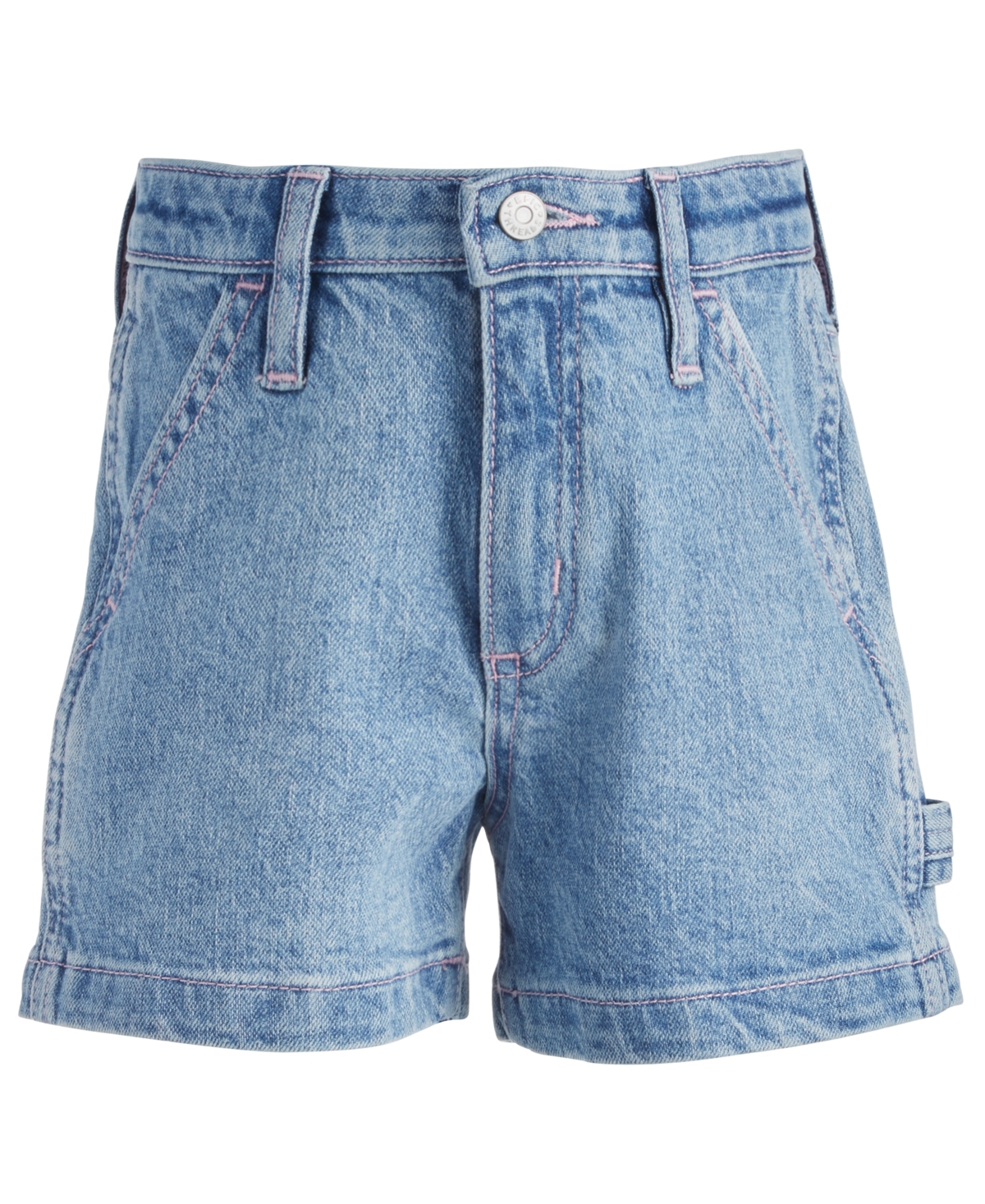Epic Threads Kids' Little Girls Dalia 4-pocket Denim Shorts, Created For Macy's In Dahlia