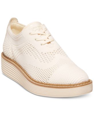 Cole Haan Women's OriginalGrand Stitchlite Platform Oxfords - Macy's