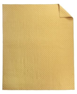 Cross Stitch Reversible Quilted Throw, 50" x 60"