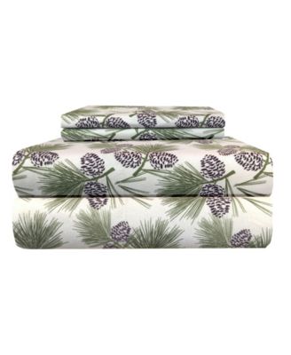 Micro Flannel&reg; Printed 4-Pc. Sheet Set, Full