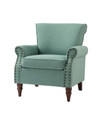 Mooresville Upholstered Armchair with Solid Wood Legs