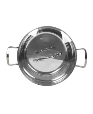 Stainless Steel 5.5 Quart Casserole