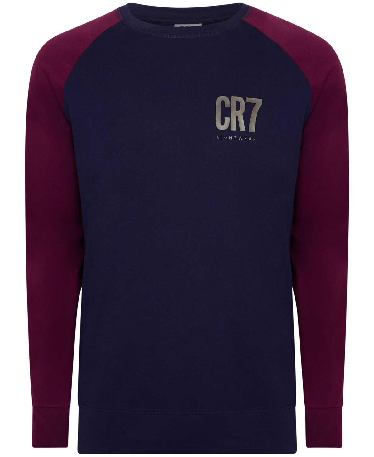 CR7 Men's 100% Cotton Loungewear Pants Set - Blue
