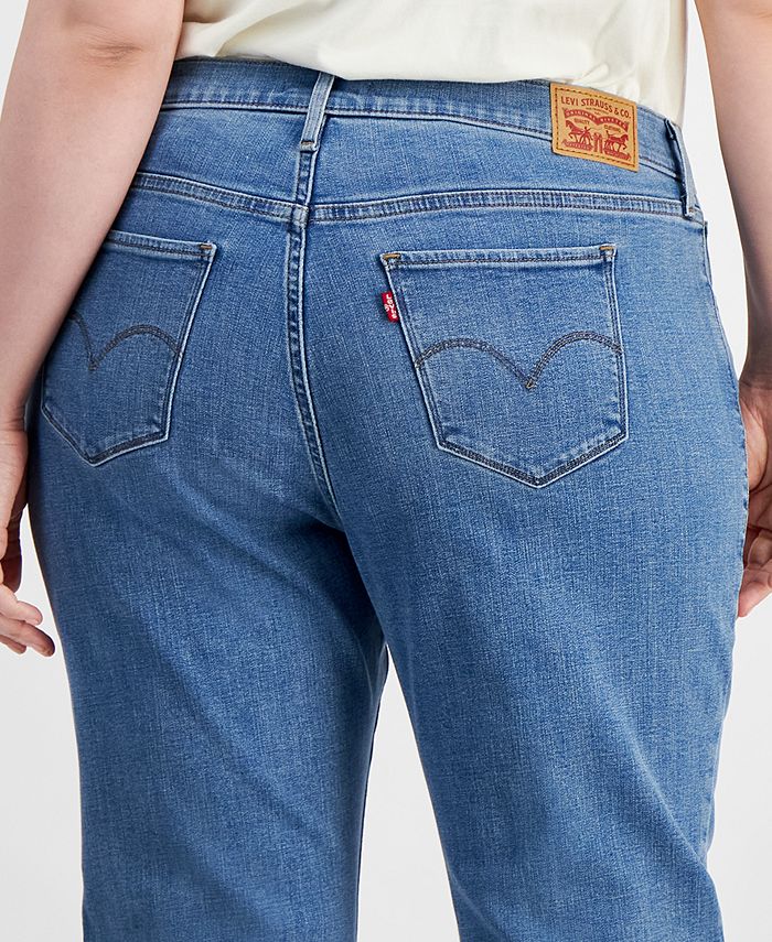 Levi's Trendy Plus Size 311 Shaping Skinny Capri Jeans - Macy's