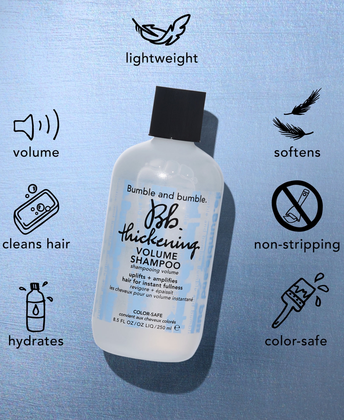 Shop Bumble And Bumble Thickening Volume Shampoo, 2 Oz. In No Color