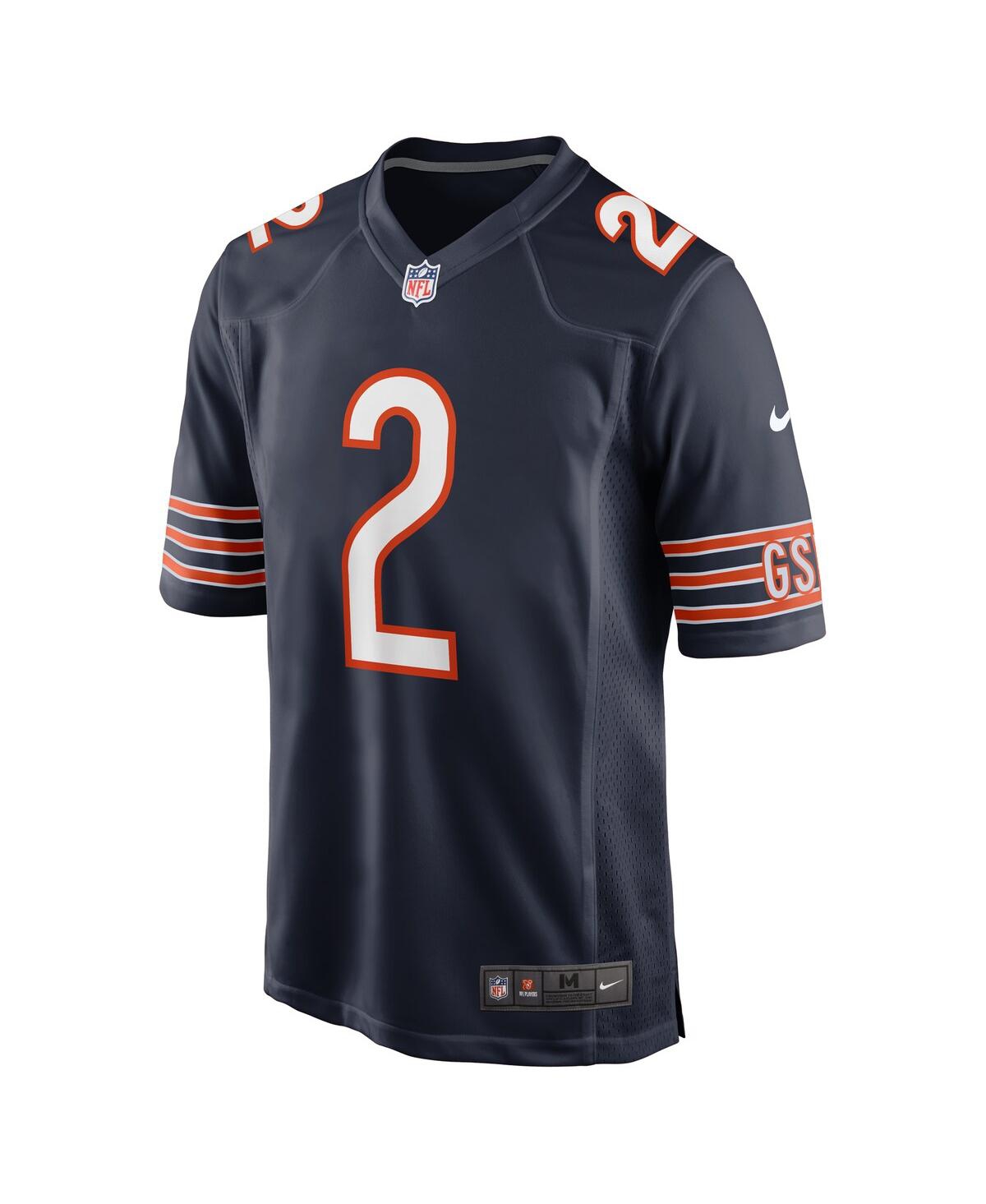 Men's Nike D.j. MooreChicago Bears Team Color Game Jersey - Navy