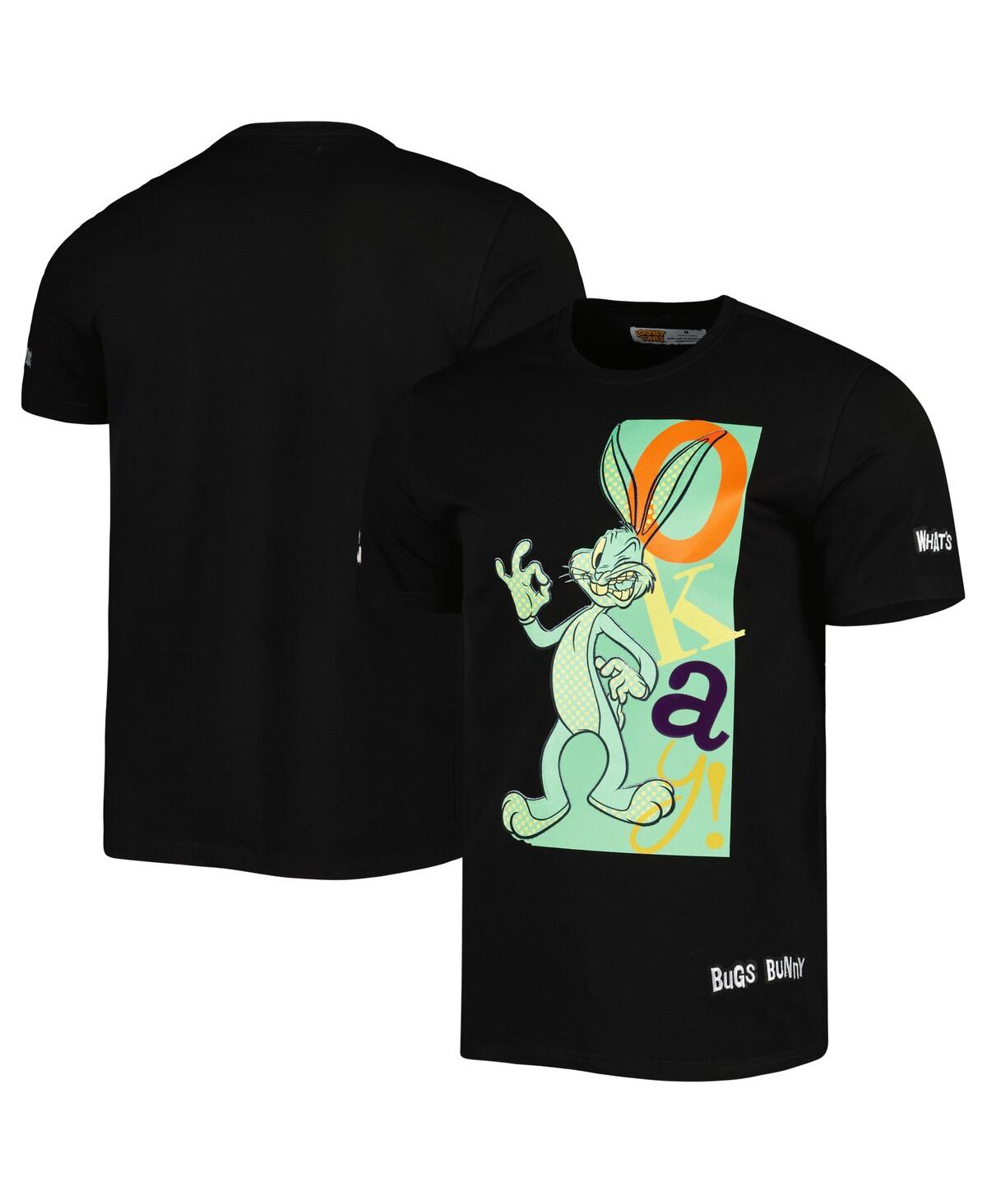 Men's and Women's Freeze Max Black Looney Tunes T-shirt - Black