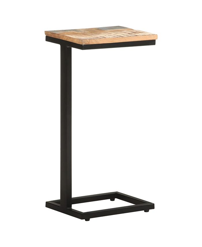 vidaXL Side Tables 2 pcs 12.4"x9.6"x25.4" Solid Reclaimed Wood Macy's