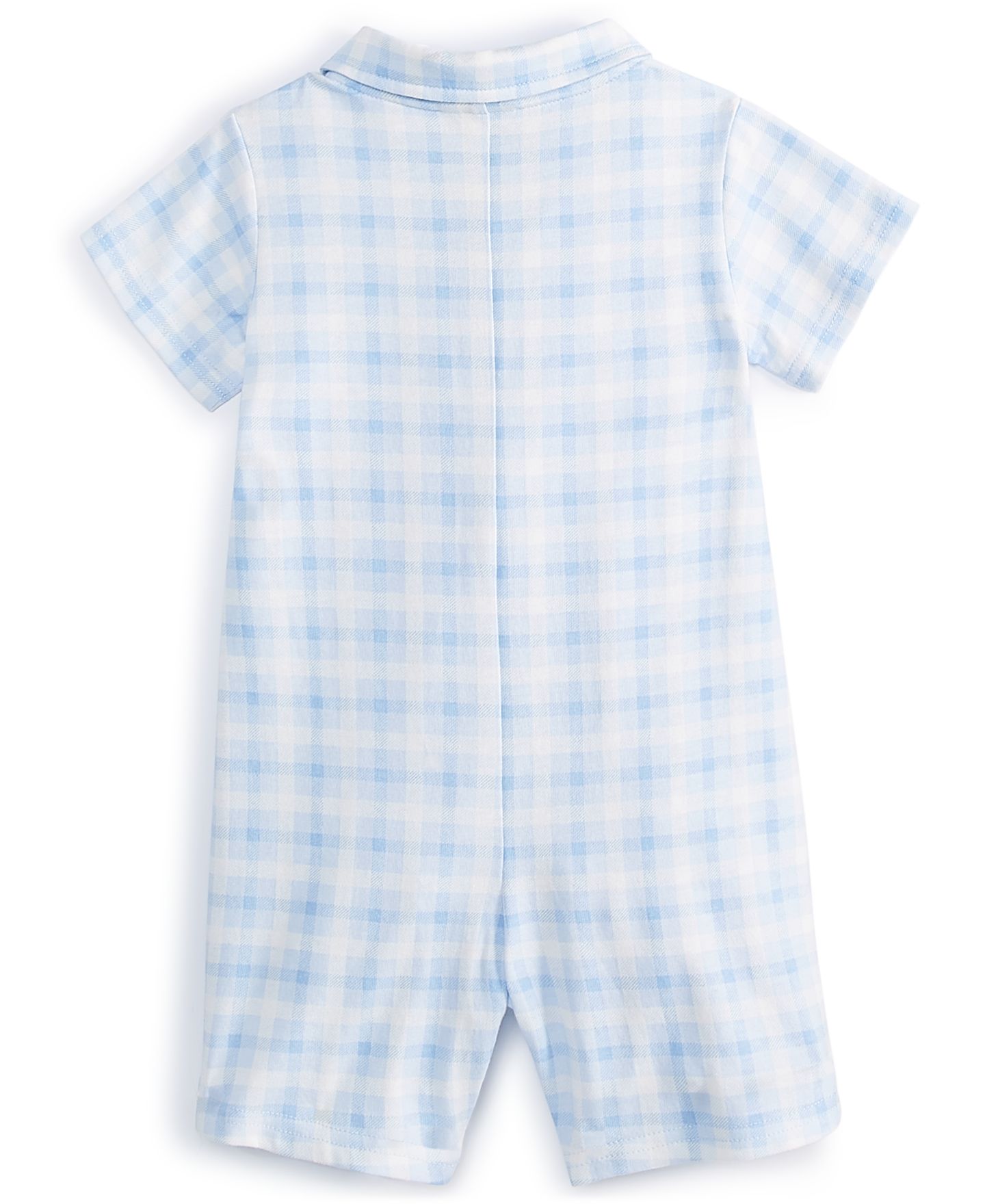 Комбинезон First Impressions Friendship Plaid Romper для мальчиков-малышей, цвет: Lunar — фото 2