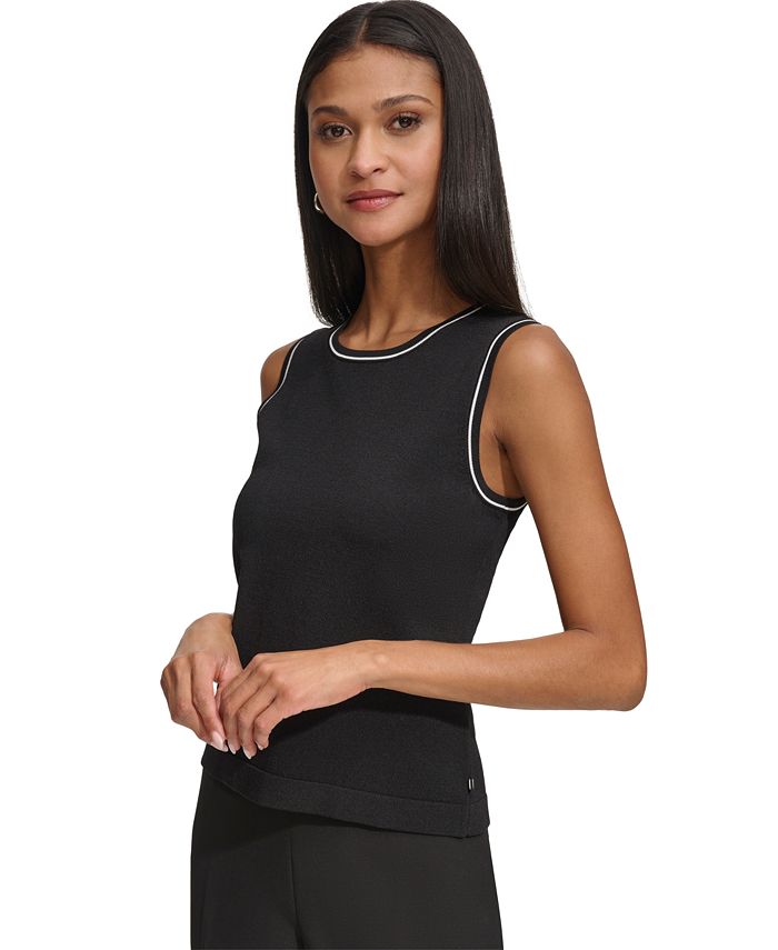 KARL LAGERFELD PARIS Women's Knit Tank Top Macy's