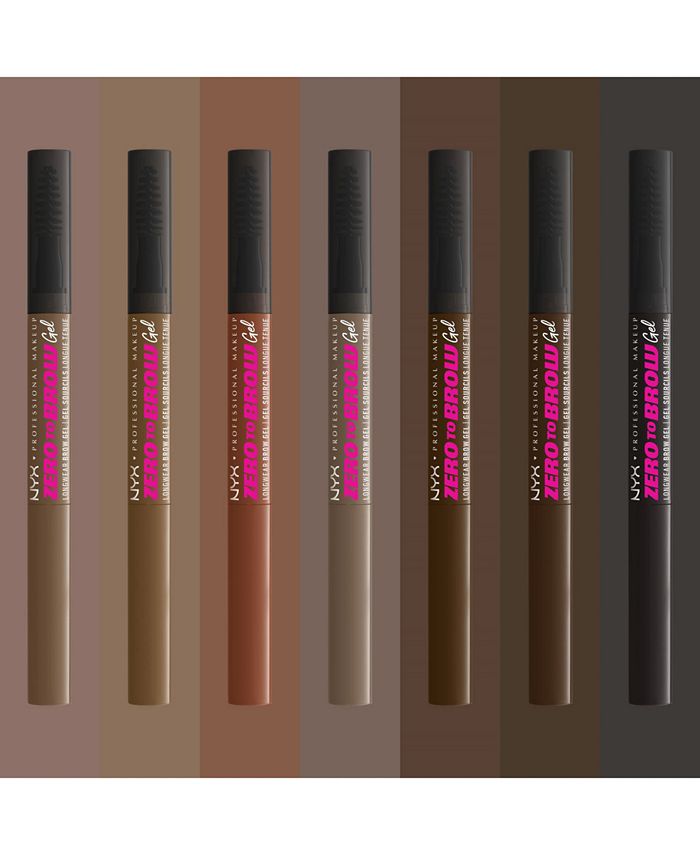 NYX Professional Makeup Zero To Brow Gel - Tan/Beige - No Size