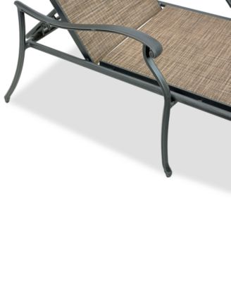 Wythburn Mix and Match Filigree Sling Outdoor Chaise Lounge