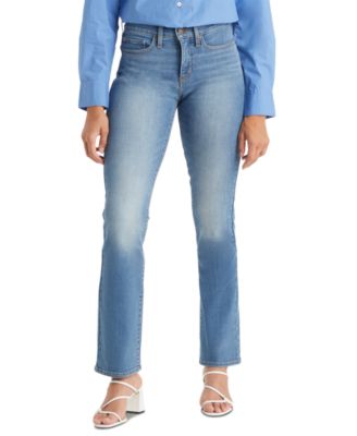 Levi's Levis 315 Shaping Mid Rise Lightweight Bootcut Jeans 24 26w