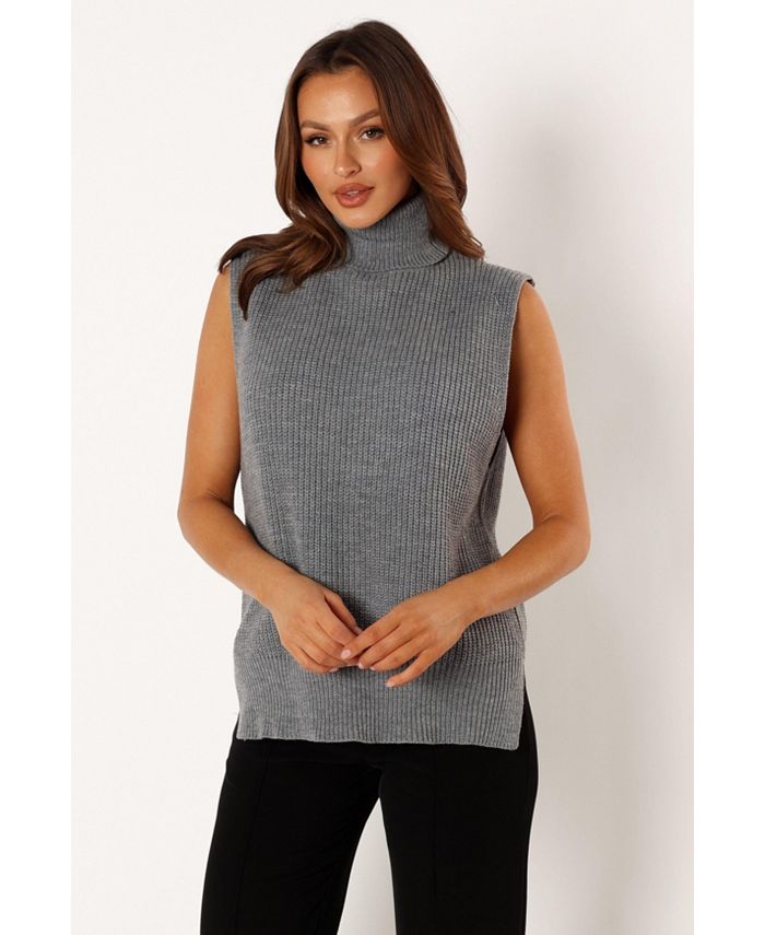 Petal and Pup Women's Celaena Turtleneck Sleeveless Sweater - Macy's