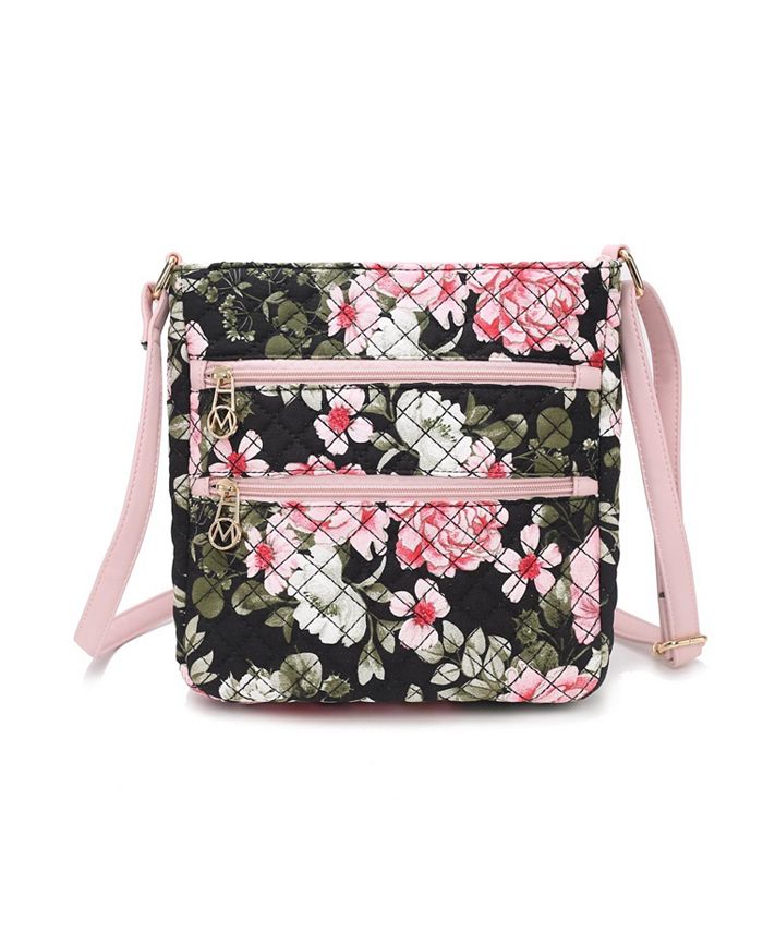 MKF Collection Lainey Quilted floral Pattern Women's Cross body by Mia ...