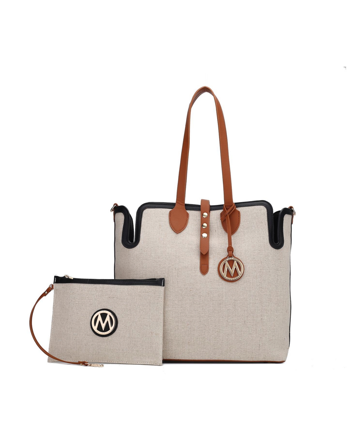 Mkf Collection Juliana Oversize Tote & Wristlet by Mia k.